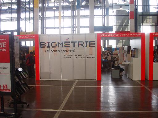 Photo de l'exposition "Biométrie"