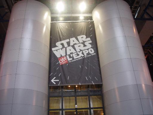 Photo de l'exposition "Star Wars"